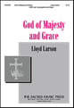 God of Majesty and Grace SATB choral sheet music cover